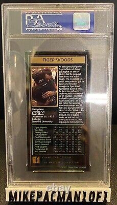 Tiger Woods 1998 Champions of Golf. The Masters Collection. PSA 7 NM Rookie RC