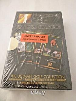 Tiger Woods 1st Masters Win 62 Champions Card Set Ultimate Golf Collection MIP