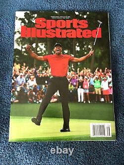 Tiger Woods 2019 Masters Sports Illustrated Mint Newstand NO LABEL SI PGA GOLF