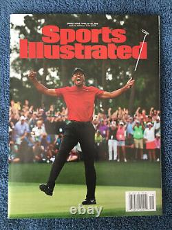 Tiger Woods 2019 Masters Sports Illustrated Mint Newstand NO LABEL SI PGA GOLF