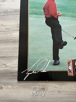 Tiger Woods Titleist Golf Masters Poster RARE 24 X 36