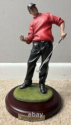 Tiger Woods Upper Deck Historical Beginnings Statue Figure Masters Champion New