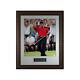 Tiger Woods Unsigned 2005 Masters Augusta Fist Pump 11x14 Photo Leather Framed