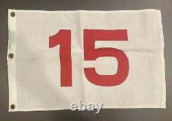 Vintage Cotton Golf Pin Flag Hole #15 New in Box Augusta National Masters